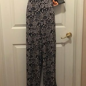 IMAN Brand Global Chic Palazzo Pants NWT